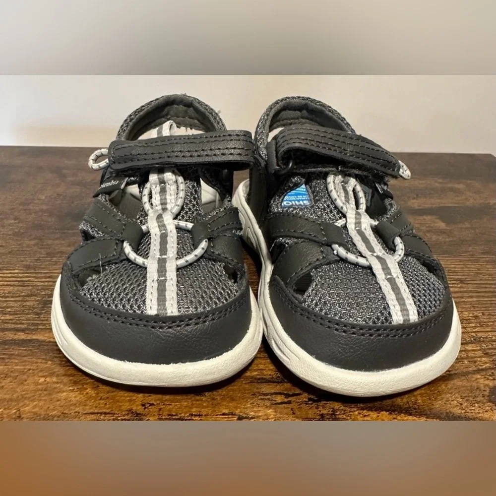 Columbia Toddler/Baby Boys Gray Techsun Wave Sandals NWT Size 4